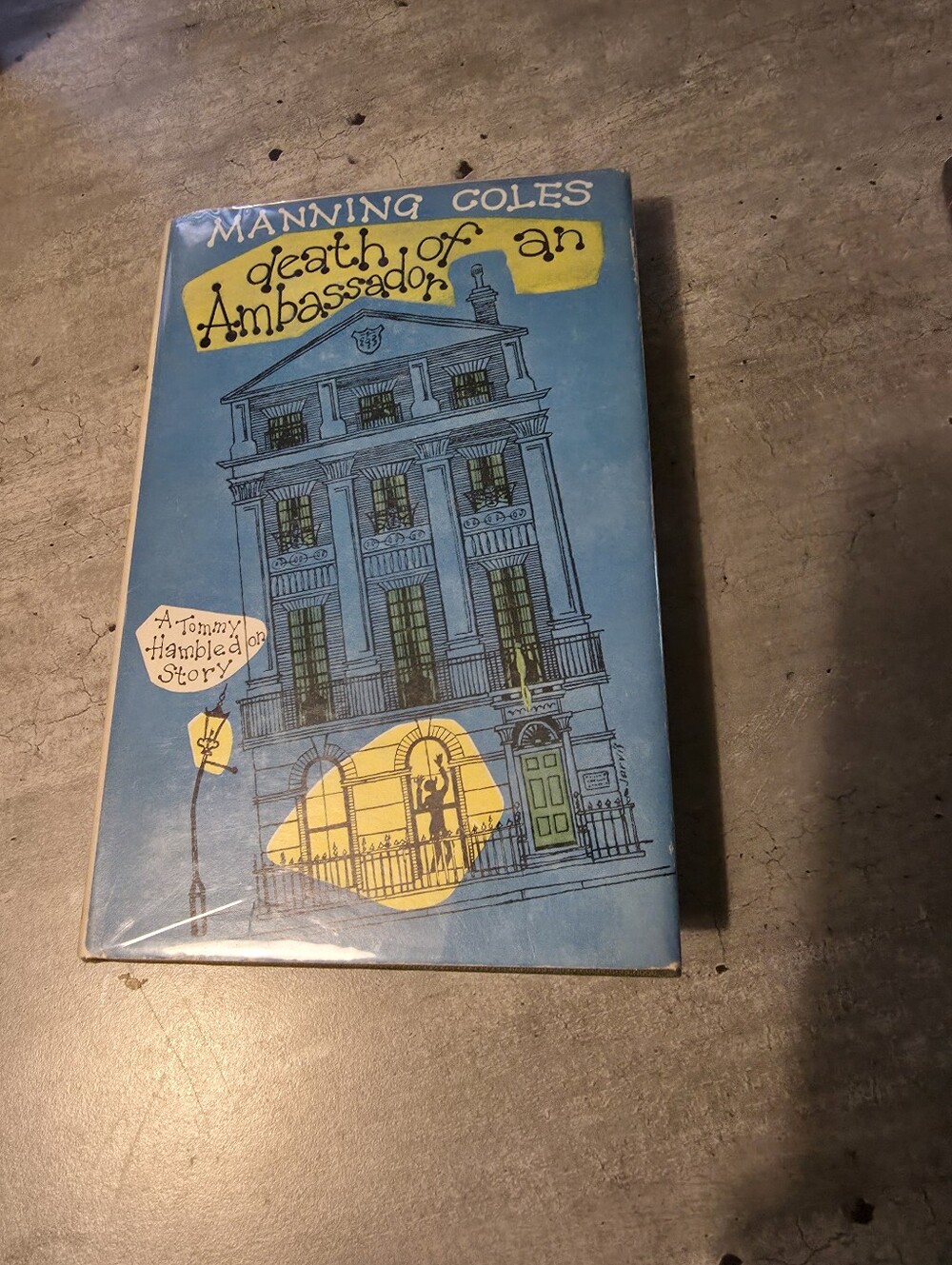 vintage hardcover copy of Death of an Ambassador by Manning Coles